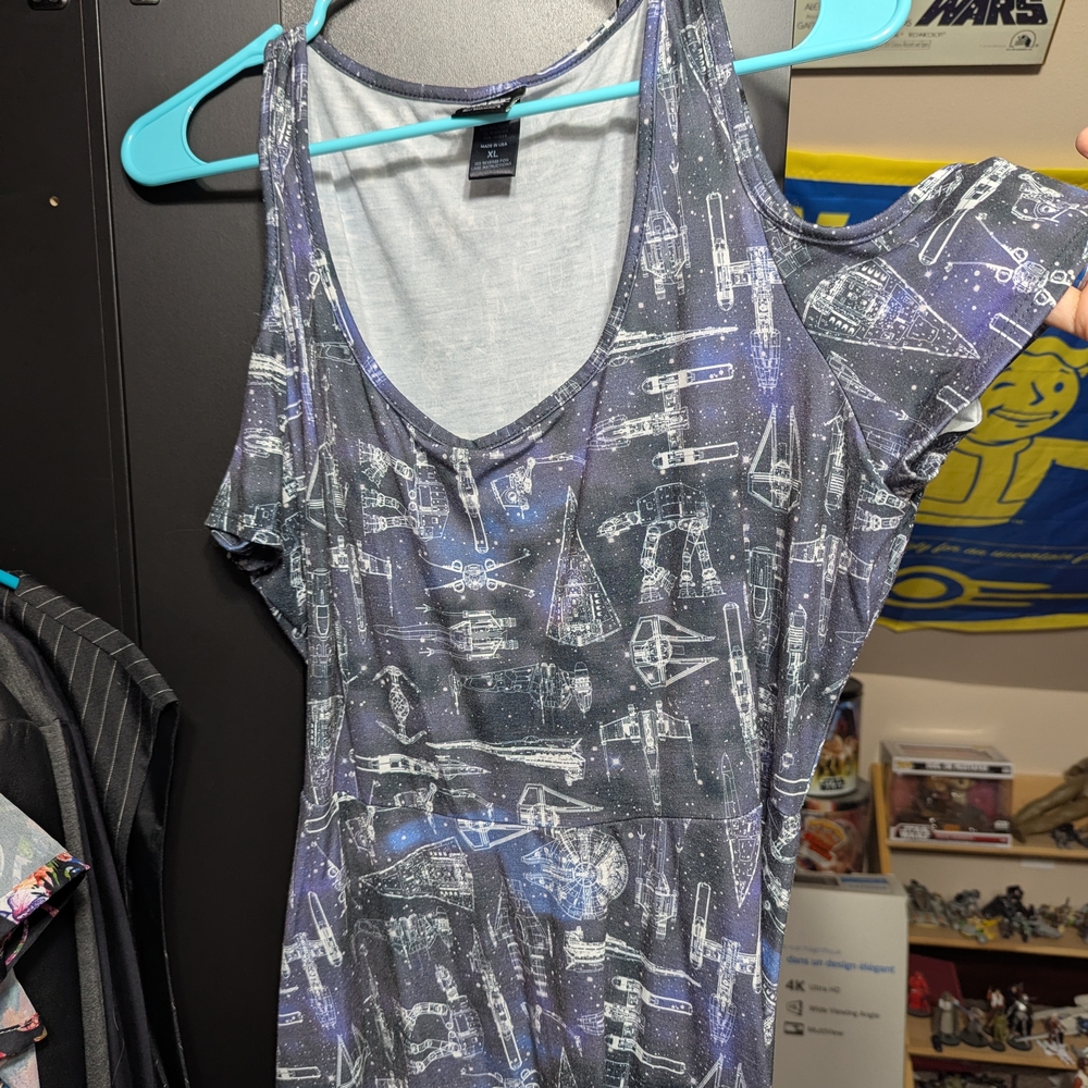 Women's Starry Print Tank Top